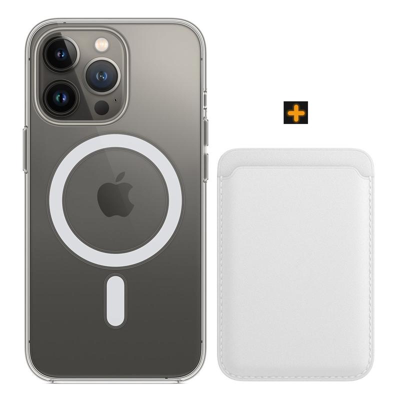 Capa Magsafe + Carteira Compatível iPhone 13 / 13 Pro / 13 Pro Max